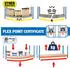 Simonrack Simonclick Metallregal 5 Böden, 180kg, 2000x1000x400mm, Grau (8435104940662)