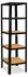 Shelfplaza BLACK Schwerlastregal Stahl schwarz 180x60x60cm 5 Böden (41318600615)