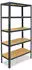 Shelfplaza HOME Schwerlastregal 200x120x30cm Anthrazit Stahl 5 Böden (4520301215)