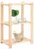 vidaXL Lagerregal 3 Böden 60x38x90cm Massivholz Kiefer 150kg (10er-Set)
