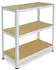 Shelfplaza HOME Schwerlastregal 100x110x40cm 3 Böden weiß (4310401113)