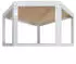 Shelfplaza Eckregal 230x80x50cm 6 Böden Stahl weiß 145kg Traglast (4323500816C)