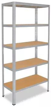 Shelfplaza HOME Schwerlastregal verzinkt 200x100x50cm, 5 B&ouml;den (4120501015)