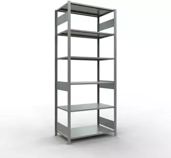SCHULTE MULTIplus150 Fachbodenregal Stecksystem 2500x1000x600mm verzinkt