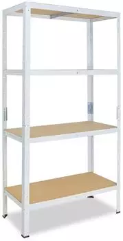 Shelfplaza HOME Schwerlastregal wei&szlig;, 155x60x45cm, 4 B&ouml;den (4315450614)