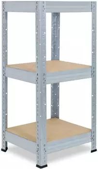 Shelfplaza PRO Schwerlastregal verzinkt, 90x60x60cm, 3 B&ouml;den, 200kg Traglast (5109600623)
