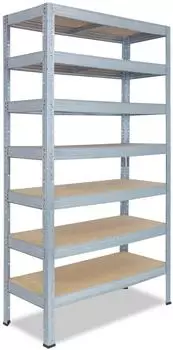 Shelfplaza PROFI Schwerlastregal verzinkt, 230x90x60cm, 7 B&ouml;den, 142kg/Boden (5123600927)