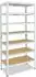 Shelfplaza HOME Schwerlastregal weiß, 7 Böden, 125kg/Boden, 180x45x50cm (4318504517)