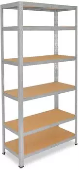 Shelfplaza HOME Schwerlastregal verzinkt 230x120x50cm, 6 B&ouml;den (4123501216)