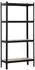 Schulte Schwerlastregal 4 MDF-Böden 180x90x35cm 120kg/Boden schwarz