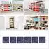 Shelfplaza HOME Schwerlastregal 180x30x60cm blau, 6 Böden, 145kg Traglast (4218600316)