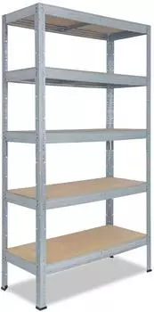Shelfplaza PRO Schwerlastregal verzinkt, 180x50x40cm, 5 B&ouml;den, 200kg Traglast (5118400525)