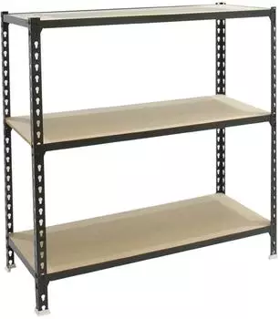 Proregal Baby MULI Schwerlastregal 3 Fachb&ouml;den 90x80x30cm 150kg anthrazit (PR_RS8-91)