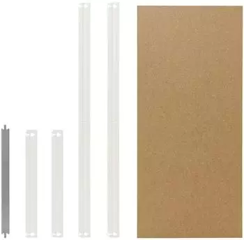Shelfplaza HOME Fachboden-Set 70x30cm, wei&szlig;, HDF, Schwerlast (43CG7030)