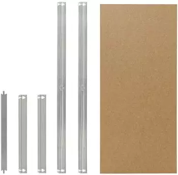 Shelfplaza HOME Fachboden-Set 80x50cm, verzinkt, Schwerlast (4CG8050)