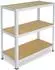 Shelfplaza HOME Schwerlastregal weiß, 90x60x40cm, 3 Böden (4309400613)
