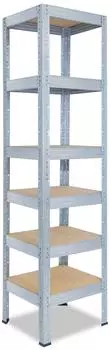 Shelfplaza PROFI Schwerlastregal verzinkt, 230x40x40cm, 6 B&ouml;den, 166kg/Boden (5123400426)