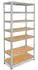 Shelfplaza HOME Schwerlastregal verzinkt 180x110x60cm, 7 Böden, 125kg/Boden (4118601117)