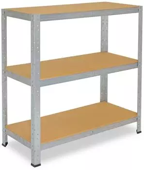 Shelfplaza HOME Schwerlastregal verzinkt 115x90x60cm, 3 B&ouml;den (4111600913)