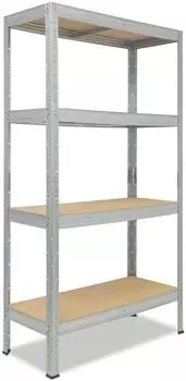 Shelfplaza PROFI Schwerlastregal verzinkt, 230x60x30cm, 4 B&ouml;den, 200kg/Boden (5123300624)