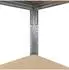 Shelfplaza PROFI Schwerlastregal verzinkt, 230x60x30cm, 4 Böden, 200kg/Boden (5123300624)