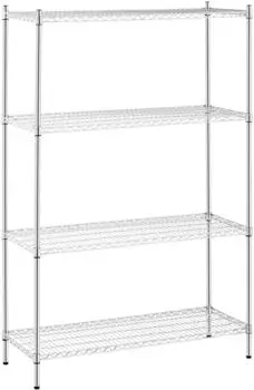 Royal Catering Schwerlastregal 120x45x180cm, 1000kg, 4 B&ouml;den (RCMR-1800P46)
