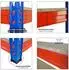 Proregal Bison Schwerlastregal 200x200x60cm 5 Ebenen 600kg blau-orange (RD20-07)