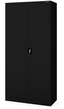 Jan Nowak DAWID Mehrzweckschrank Metall, schwarz, 90x185x45cm (C34)