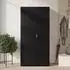 Jan Nowak DAWID Mehrzweckschrank Metall, schwarz, 90x185x45cm (C34)