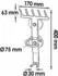Vigor Blinky Werkzeug-Magnethalter 400mm (V6742)