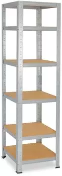 Shelfplaza HOME Schwerlastregal verzinkt 230x60x60cm, 6 B&ouml;den (4123600616)