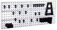 RAACO Lochwand-Paneel Set 2TWP28 mit 28 Super-Clips