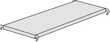 Kerkmann M2 Zusatz-Fachboden 750x500mm, lichtgrau (5906)