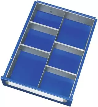 Rau Schubladen-Einteilungs-Set 5-teilig, H 120-360mm (E-ET-1-4-120-150)