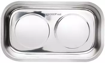 Gedore Edelstahl-Magnetschale 2 Magnete 240x140mm (R19102000)