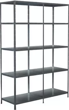 Schulte Steckregal Grund- und Anbauregal 200x140x50cm, 10 B&ouml;den, verzinkt (4529-V)