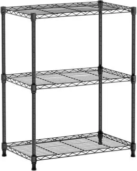 Royal Catering Metallregal 60x35x77cm 120kg schwarz (RCMR-760P19)