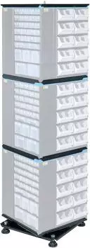 Allit VarioPlus Pro R 171 Drehständer schwarz 445x1710x445mm (464665)