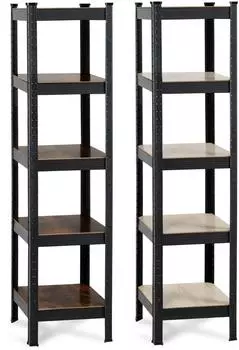 Stagecaptain Heavyrack Schwerlastregal Metall schwarz 2er-Set (00096124)