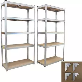 Trutzholm Schwerlastregal 180x90x40cm 875kg 2er-Set (2219)