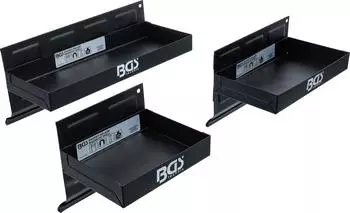 BGS Magnet-Ablagen-Satz 150/210/310mm, 3-tlg. (67150)