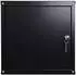 Proregal Cubic Schließfachwürfel, Metall, schwarz, 35x35x35cm