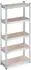 Relaxdays Schwerlastregal 5 Böden 150x70x30cm 750kg verzinkter Stahl (10050789_0)
