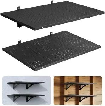 VEVOR Garagenregal Metall 914x615x225mm 127kg, 2er-Set