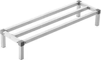 VEVOR Keilregal aus Aluminium 121,9x35,5x20,3cm, 454kg Tragkraft
