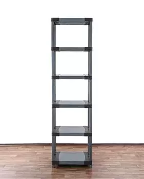 Proregal Big Grey Bear Extra-Tall Kunststoffregal 220x70x46cm, grau, 160kg Fachlast (PR_RW6-22)