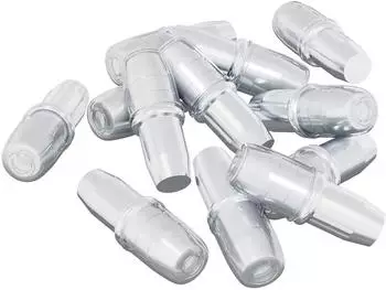 vidaXL Regalstecker silber 7x16mm Eisen (7200 Stk.)