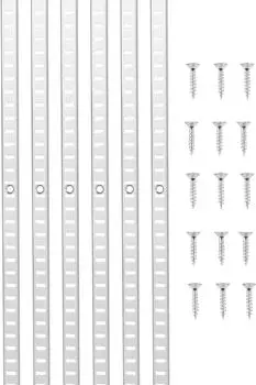 VEVOR Regalpilaster 923mm, Stahl, 8er-Pack