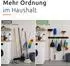 ECENCE Gerätehalterleiste mit Haken, 43cm, Edelstahl, schwarz