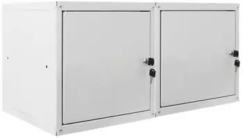 Proregal Cubic Schließfachwürfel 35x35x35cm, grau, Metall (PR_MRT12-01)